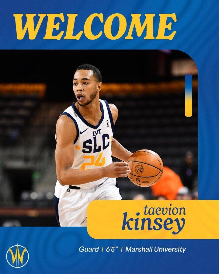 九游体育-为G联盟签的人!圣克鲁兹勇士队官方宣布签下后卫泰维昂-金西